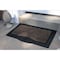 Grassworx GrassWorx Clean Machine 24 in. W X 36 in. L Black/Brown Welcome Polyethylene Door Mat 10374048 - alternate 2